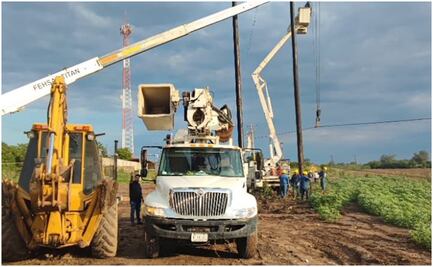 Lluvias dejan sin luz y agua potable a habitantes de la región sur de Culiacán; hay una persona muerta