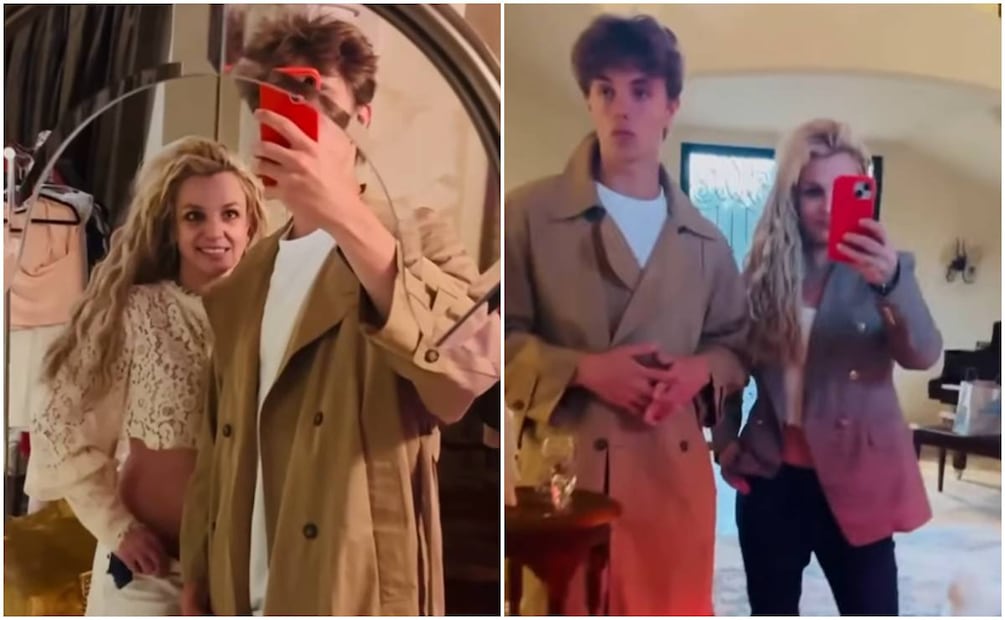 Britney Spears reaparece así en Instagram junto a su hijo Jayden.