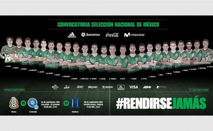 Caras nuevas en el Tri para últimos duelos de eliminatoria