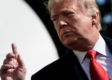 Si no fuera por trama rusa, mi aprobación sería de 75%: Trump