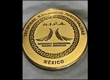 ¡Se pasan! Venden moneda conmemorativa del AIFA que se regaló en inauguración