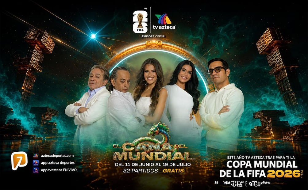 TV Azteca y Mundial 2026. Foto: Cortesía
