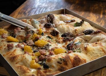 Coma, pizzas estilo focaccia en Polanco