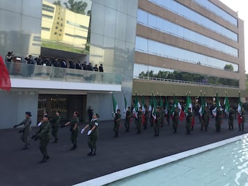 Se reúnen Salvador Cienfuegos y el ministro de Defensa de Haití