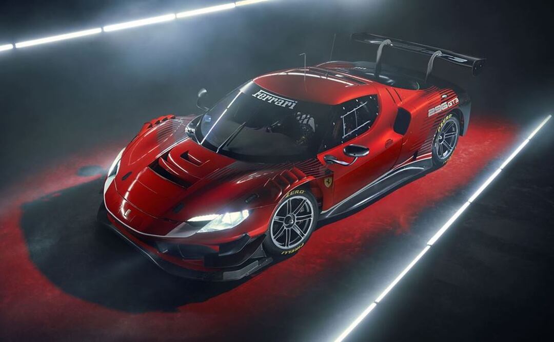 Ferrari 296 GT3, de la calle al circuito y con 600 caballos de fuerza