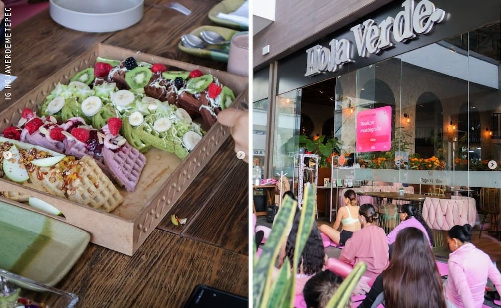 Hoja Verde es un restaurante que ofrece alimentos saludables, así como actividades enfocadas en el bienestar y la creatividad. | Foto: cortesía.