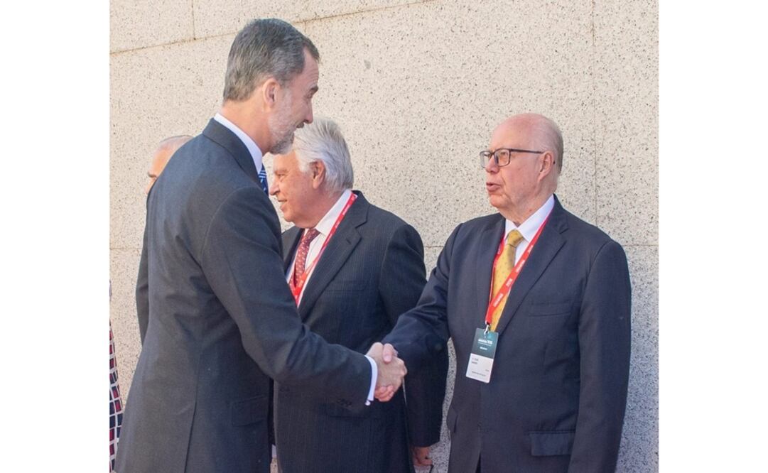 José Narro Robles, secretario de Salud y Felipe VI, rey de España. Fotografía: Especial