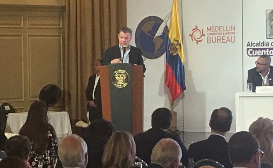 El presidente de Colombia, Juan Manuel Santos (Foto: EL UNIVERSAL)