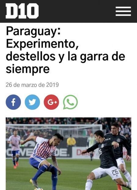 Dolió mucho en Paraguay la goleada que propinó México
