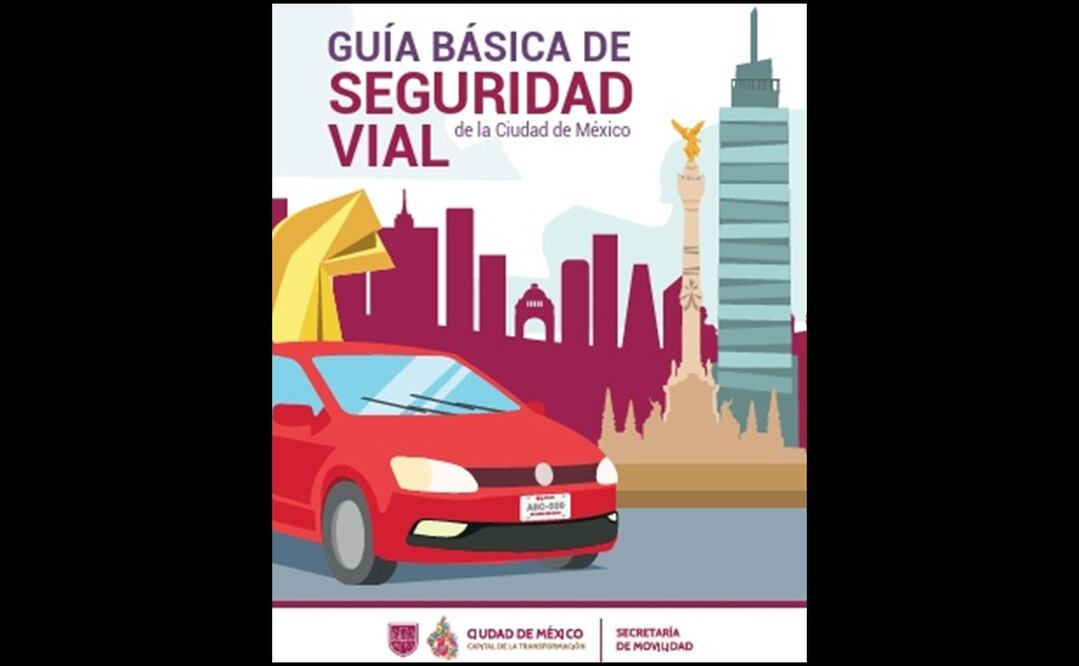Guía Básica de Seguridad Vial en CDMX. Foto: Especial