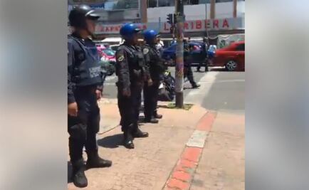 Detienen a cuatro por riña en secundaria de Santa María la Ribera