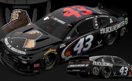 Nascar presenta automóvil que correrá contra el racismo