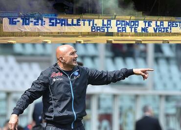 Ultras del Napoli ofrecen regresarle su auto al técnico Spalletti si renuncia al equipo