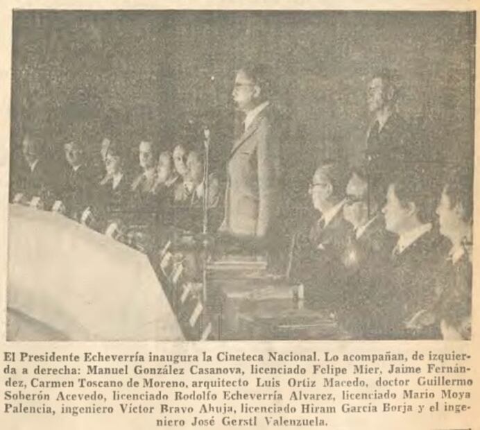 Cuando el actor y político Rodolfo Landa fundó la Cineteca Nacional en 1974