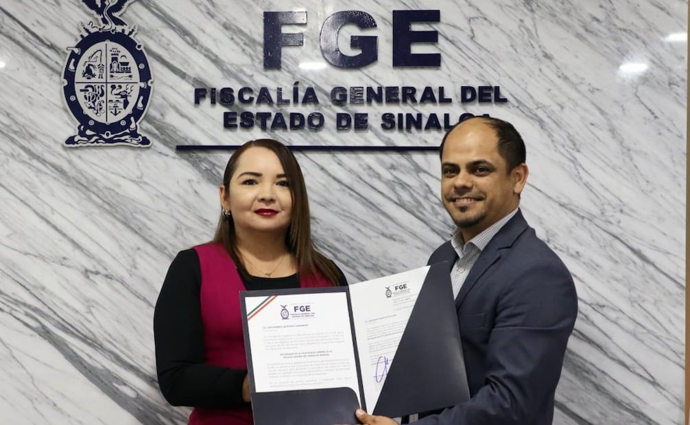 José Roberto Quiñonez Coronado, fue designado como nuevo encargado de la Vice fiscalía General de Sinaloa.
Foto: Especial.