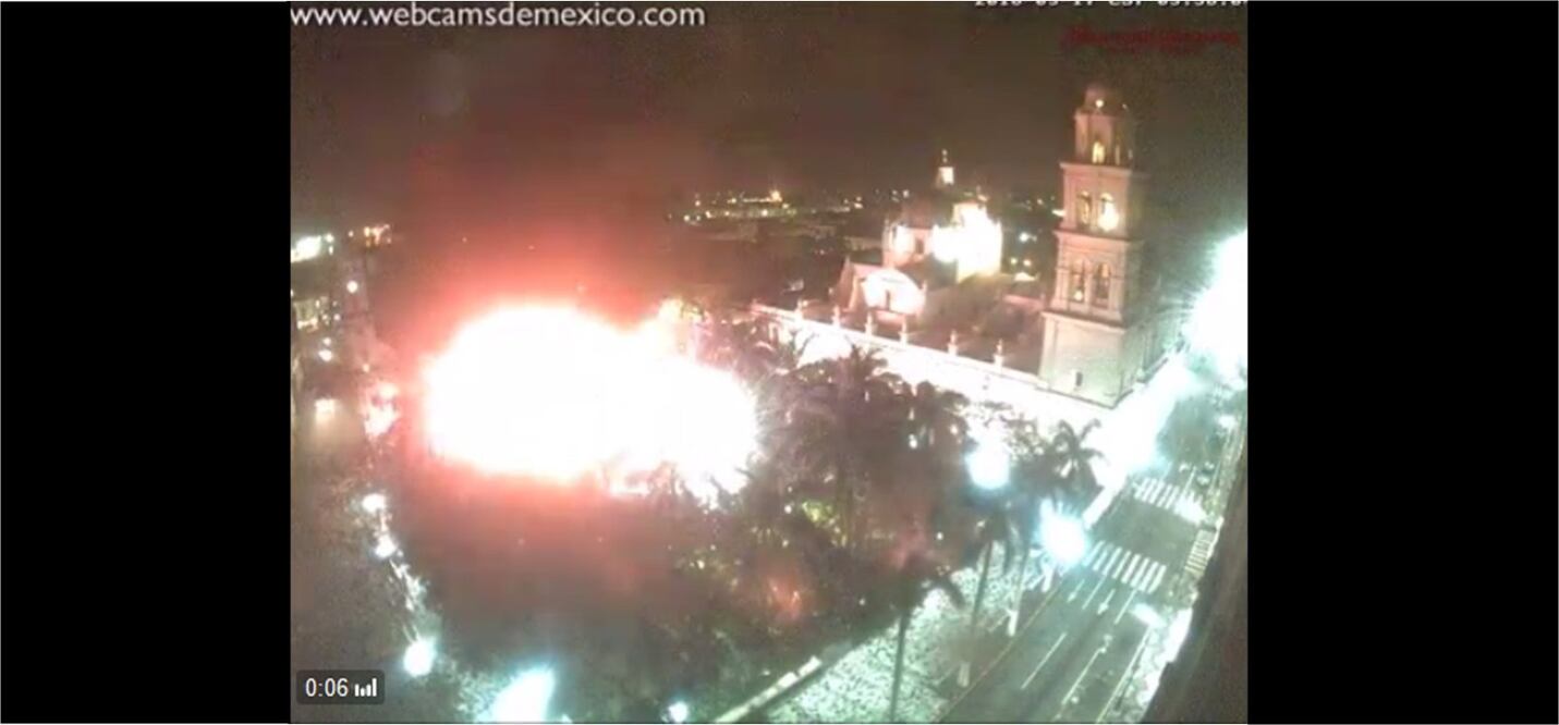 Imagen tomada de Webcams de México