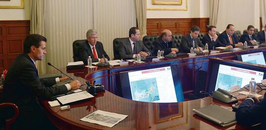 Supervisa EPN avances de proyectos con DF y Edomex