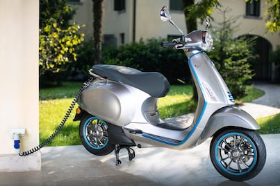 El primer scooter totalmente eléctrico de Vespa ya está en México