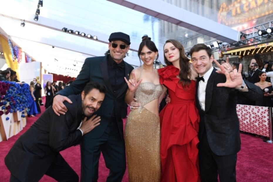 Premios Oscar: Eugenio Derbez llega a la alfombra roja con "CODA", su segunda familia