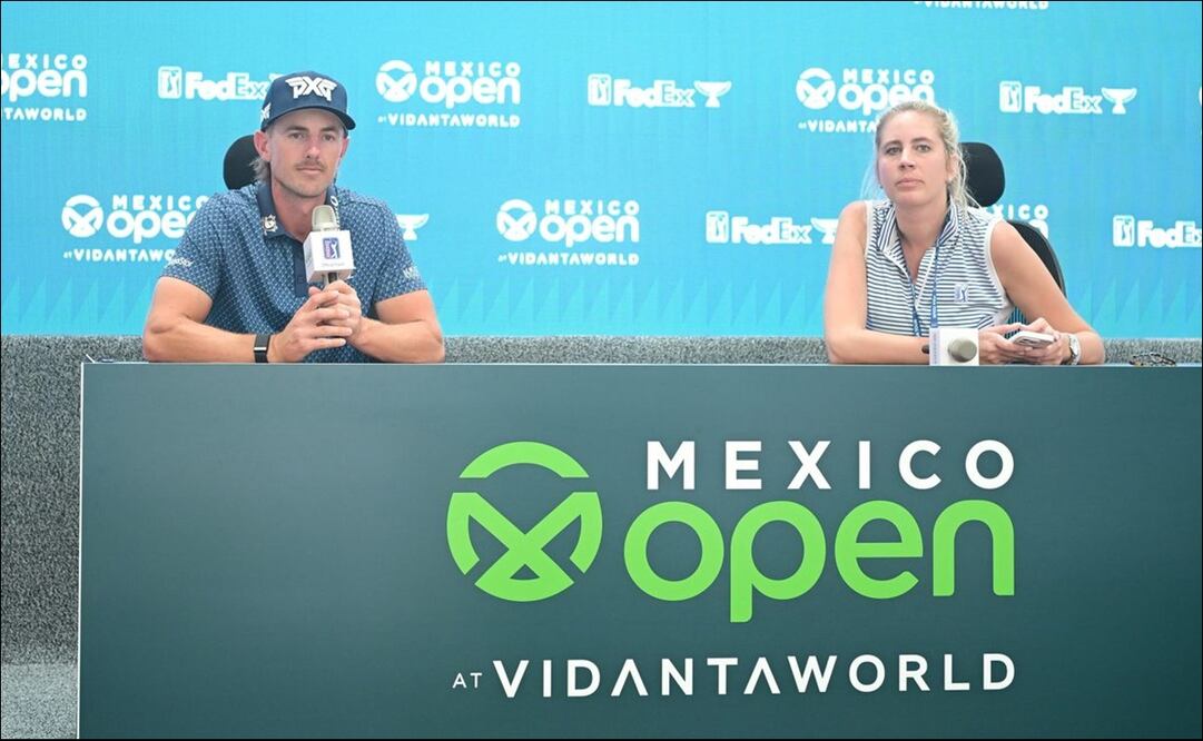 Jake Knapp, campeón vigente del México Open At Vidanta, no siente presión por refrendar el título - Foto: Edgar Enríquez / EL UNIVERSAL