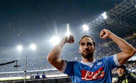 Higuaín emula a Maradona con el Napoli