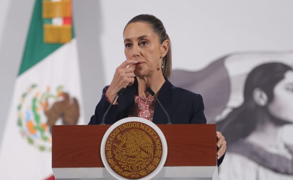 La presidenta Sheinbaum Pardo dejó al gabinete de Seguridad que informe del asesinato en Reynosa, Tamaulipas, del delegado de la Fiscalía General de la República (FGR), Ernesto Cuitláhuac Vasquez Reyna. Fotos: Gabriel Pano / EL UNIVERSAL