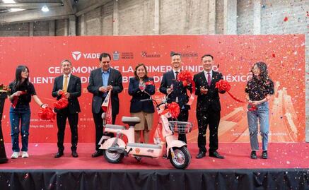 Yadea inaugura planta en México Y apuesta por movilidad eléctrica; es la primera fábrica de este tipo en América del Norte