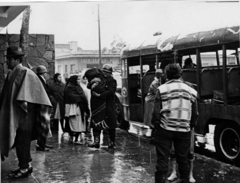 La nevada que cubrió de blanco a la capital
