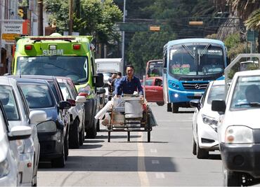 Comerciantes de Toluca rechazan ciclovía; afirman que afectará a más de 100 negocios
