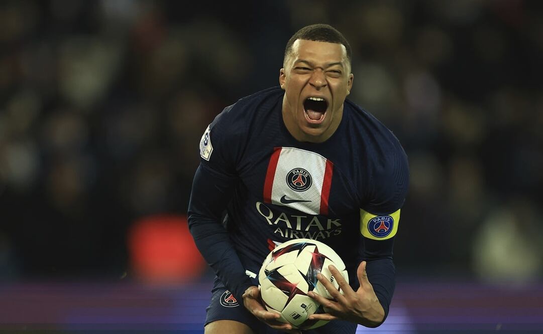 Kylian Mbappé en partido - Foto: AP