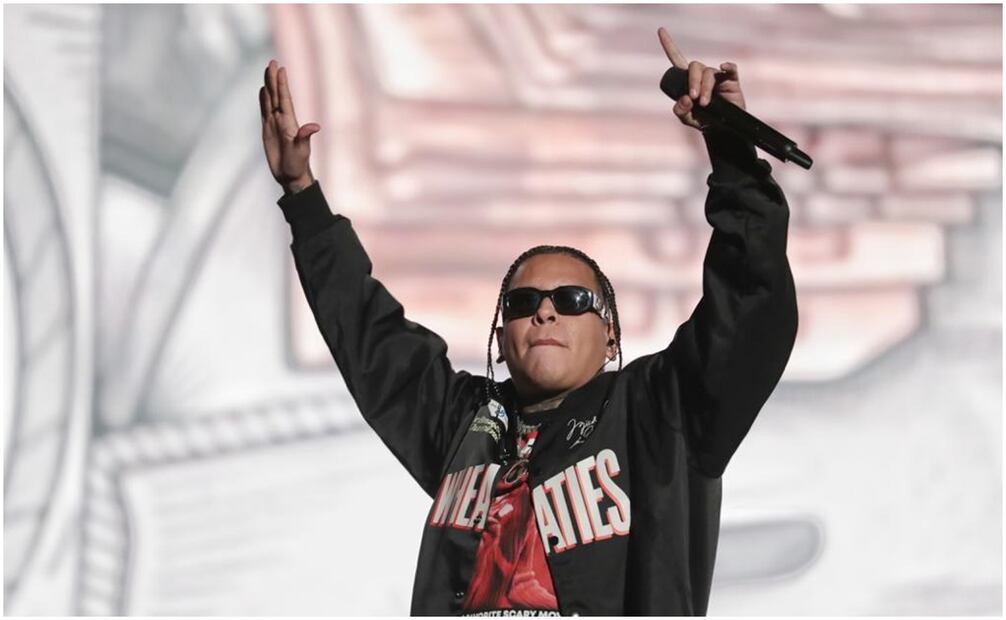 Gera Mix se presentó durante el Flow Fest 2023. El evento se dio en Autódromo Hermanos Rodríguez. Foto: Eduardo Castañeda/ EL UNIVERSAL