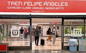 Al día, 5 mil 800 usan Tren Felipe Ángeles para salir o llegar al AIFA