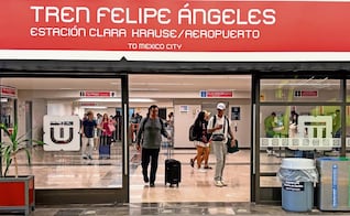 Al día, 5 mil 800 usan Tren Felipe Ángeles para salir o llegar al AIFA