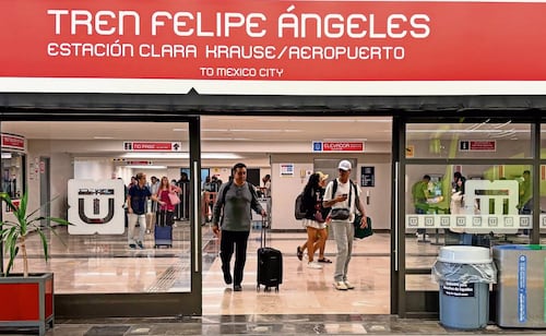 Al día, 5 mil 800 usan Tren Felipe Ángeles para salir o llegar al AIFA
