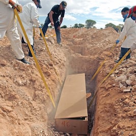 Protestan contra traslado de restos a panteón en El Salto, Jalisco