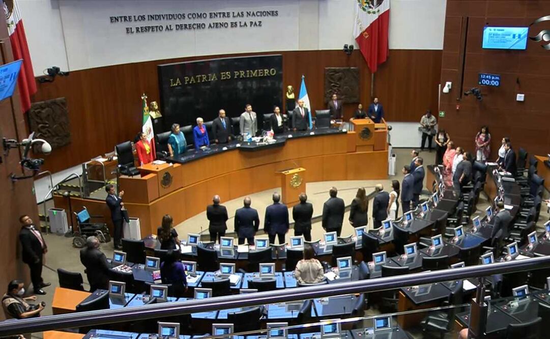 Sesión permanente en el espacio para discutir más ampliamente la reforma a la ley minera. Foto: captura de pantalla