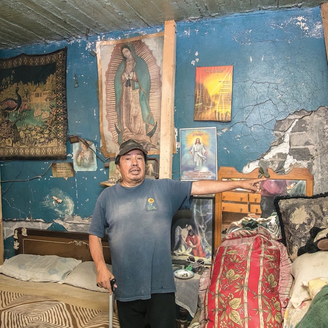 Incertidumbre. En la alcaldía hay 2 mil 500 puntos con grietas, las cuales se agravaron con el sismo del 19 de septiembre. ARCHIVO EL UNIVERSAL