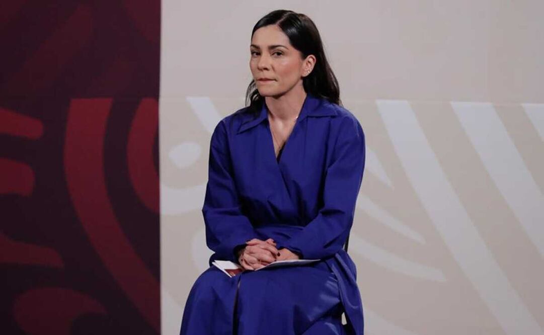 Tras su desliz en la mañanera, otros usuarios de redes retomaron el error de lectura de García Vilchis. Foto: Diego Simón Sánchez / EL UNIVERSAL