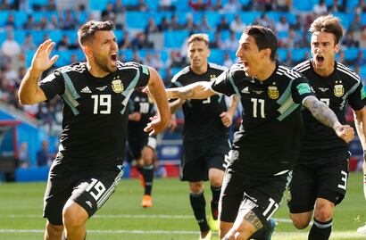 El golazo del Kun Agüero vs Islandia