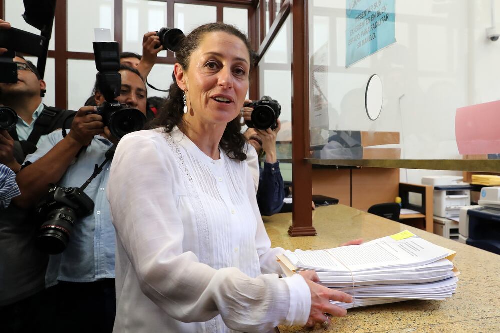 Claudia Sheinbaum, jefa delegacional en Tlalpan (Foto: Lucía Godínez / EL UNIVERSAL)