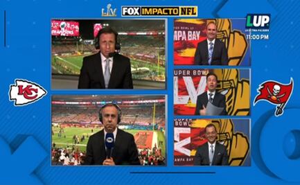 "Estás tonto"; el agarrón entre comentaristas de FOX Sports durante el Super Bowl