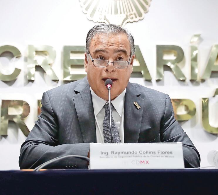 Secretario de Seguridad Pública, Raymundo Collins (ARCHIVO. EL UNIVERSAL)