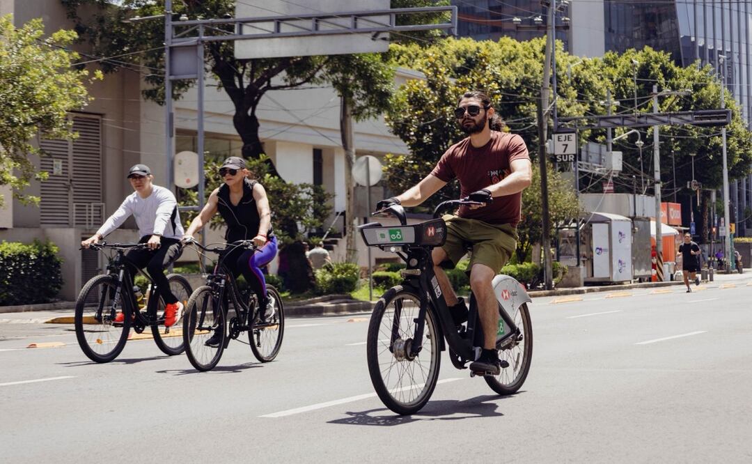 Ecobici celebra Día Mundial Sin Auto con 63 mil viajes al día en CDMX. Foto: Especial