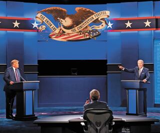 Trump-Biden, un debate lleno de insultos y gritos