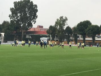 América regresó a los entrenamientos