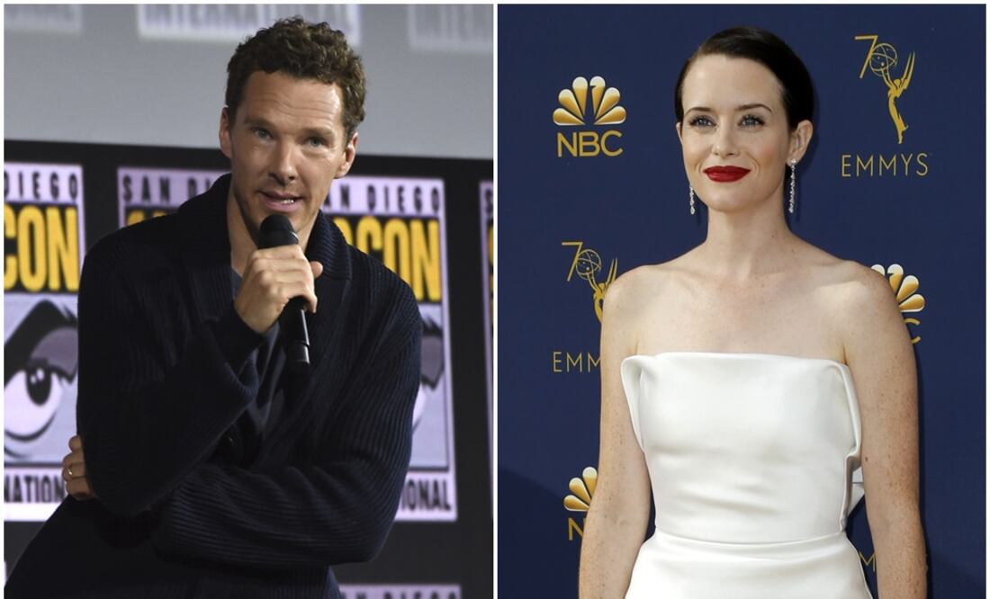 Benedict Cumberbatch y Claire Foy. Foto: Archivo