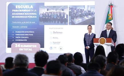 Harfuch destaca inicio de Escuela para Mandos; "aquí se formarán las y los próximos secretarios de Seguridad Pública", dice