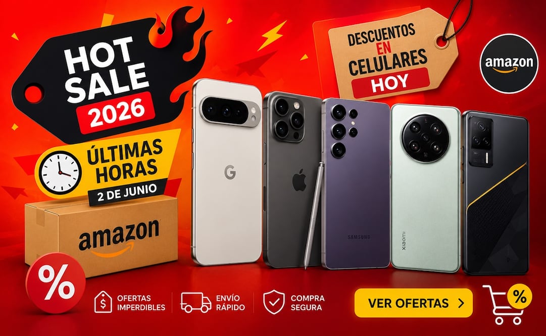 Cambia de celular con los mejores dispositivos en Amazon México. Foto: IA