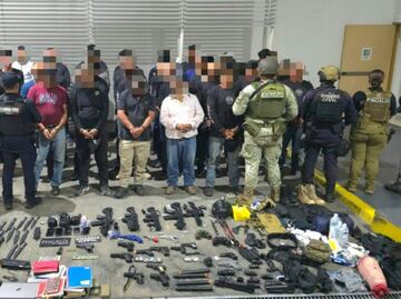 Liberan a 38 miembros de guardia secreta de la Luz del Mundo; fueron detenidos en campos de adiestramiento de Michoacán