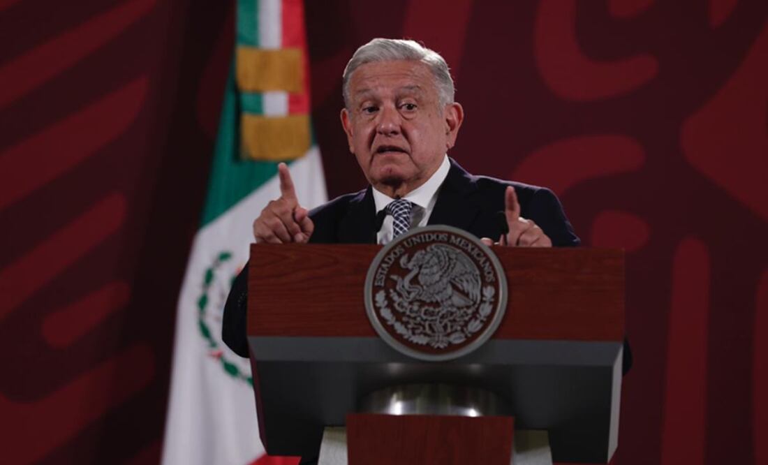 López Obrador detalló que este plan de modernización de aduanas incluye mejorar el tráfico en Tijuana con un segundo piso en la zona fronteriza, y que tiene una inversión de 10 mil mdp. Foto: Diego Simón Sánchez